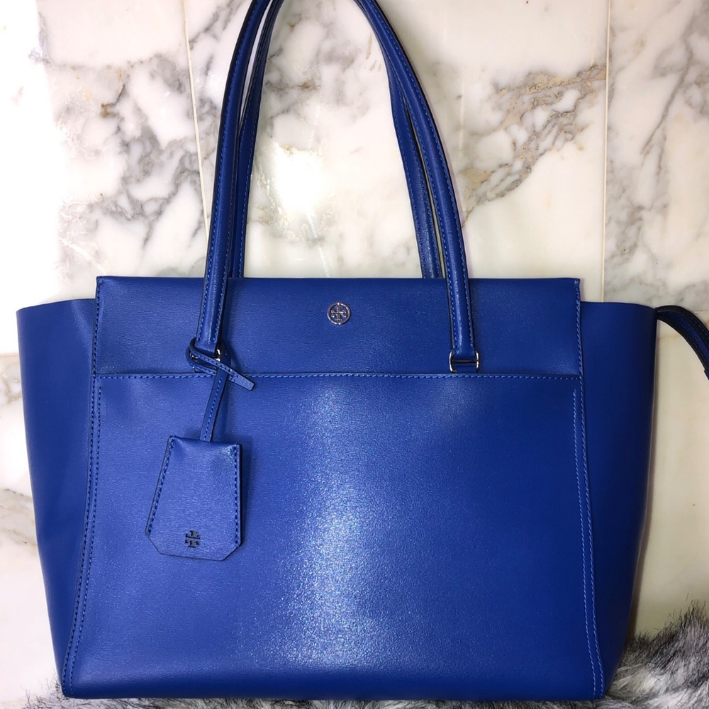 Tory Burch royal blue bag - Picture 1 of 5